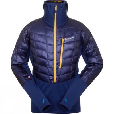 Abrigos Montane Hi-Q Luxe Pro Pull-On Hombre - Azules / Doradas - Chile OCJ915263